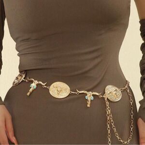 Western style belt N783